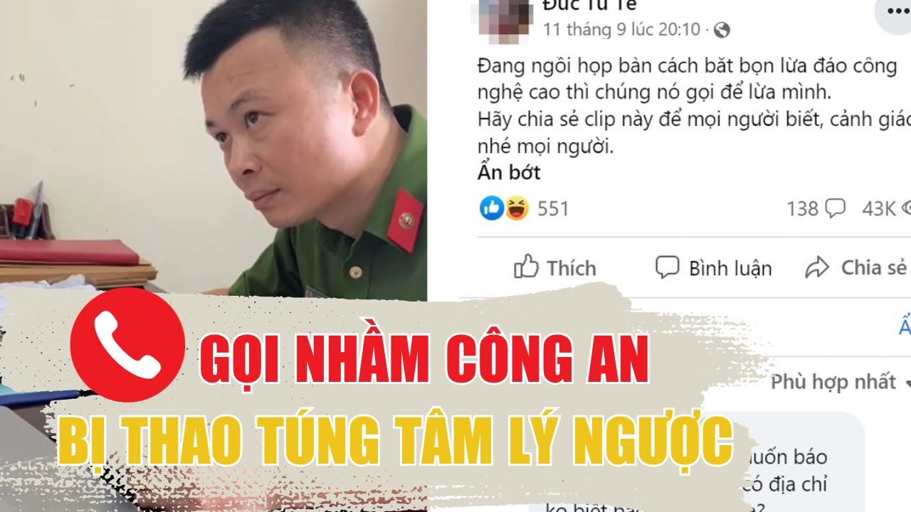 Kẻ lừa đảo gọi nhầm Trung tá công an | Truyền hình Hậu Giang