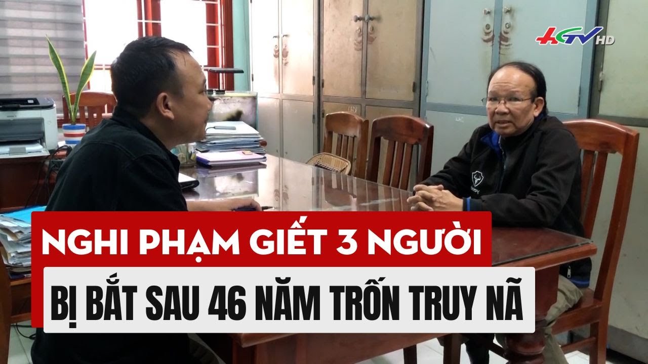 Nghi phạm giết 3 người bị bắt sau 46 năm trốn truy nã | Truyền hình Hậu Giang