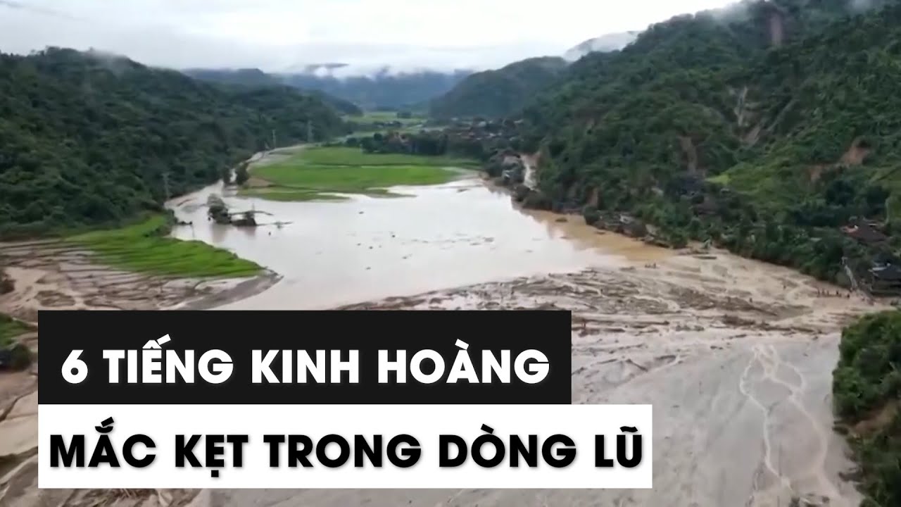 6 tiếng kinh hoàng mắc kẹt trong dòng lũ | Truyền hình Hậu Giang