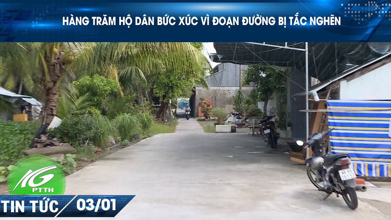 Hàng trăm hộ dân bức xúc vì đoạn đường bị tắc nghẽn I THKG