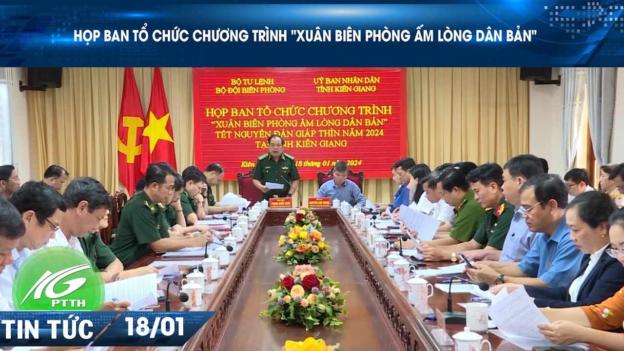 Họp Ban Tổ chức Chương trình "Xuân Biên Phòng Ấm Lòng Dân Bản" I THKG