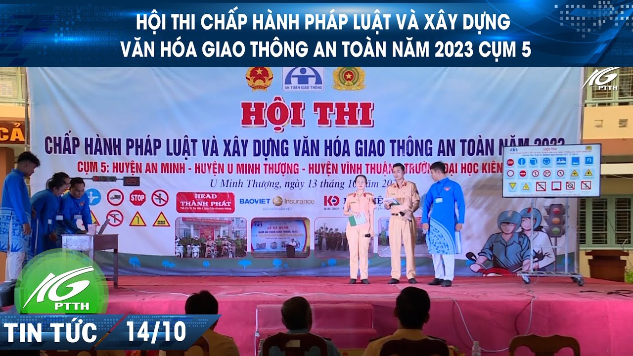 Hội thi chấp hành pháp luật và xây dựng văn hóa giao thông an toàn năm 2023 cụm 5 I THKG