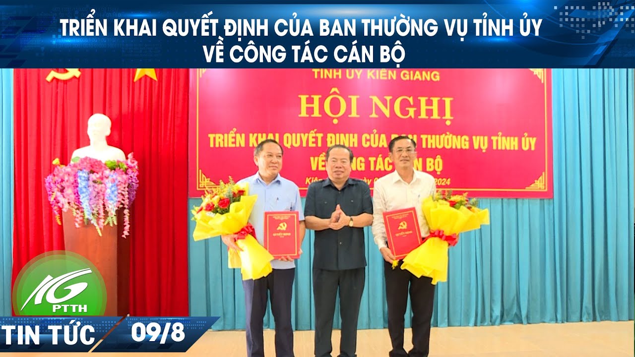 Triển khai Quyết định của Ban Thường vụ Tỉnh ủy về công tác cán bộ | THKG