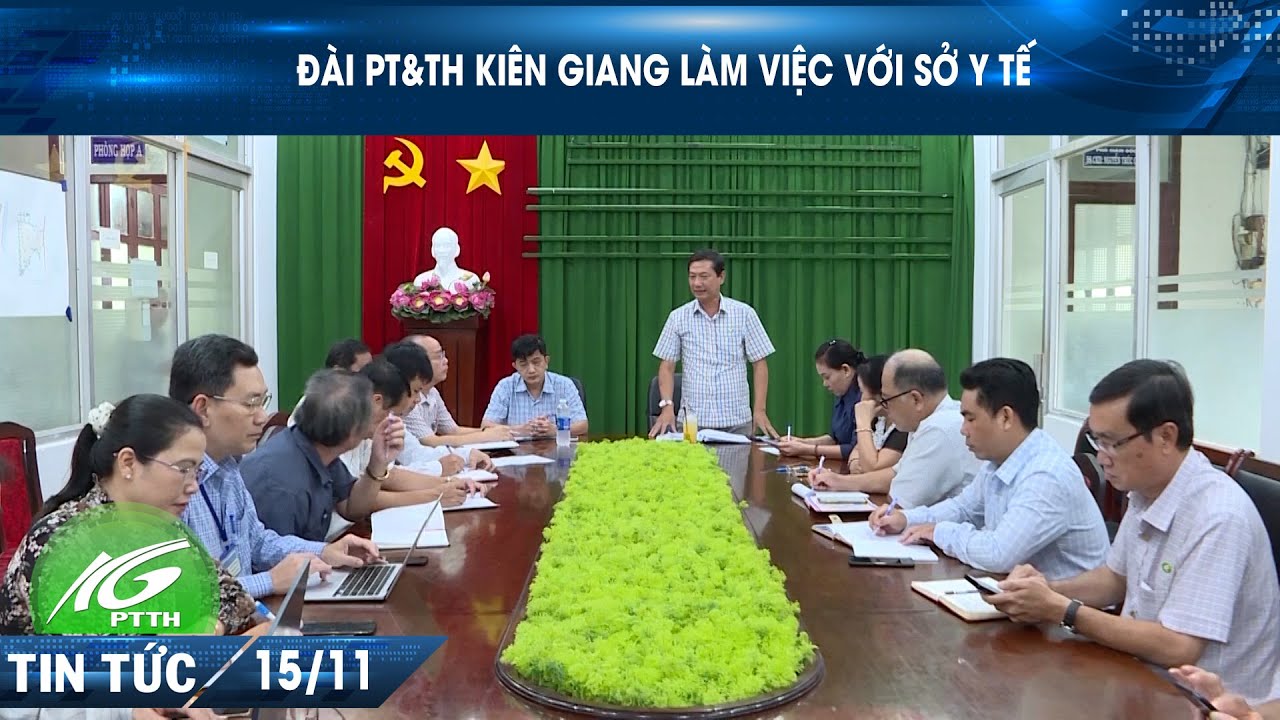 Đài PT&TH Kiên Giang làm việc với Sở Y tế I THKG