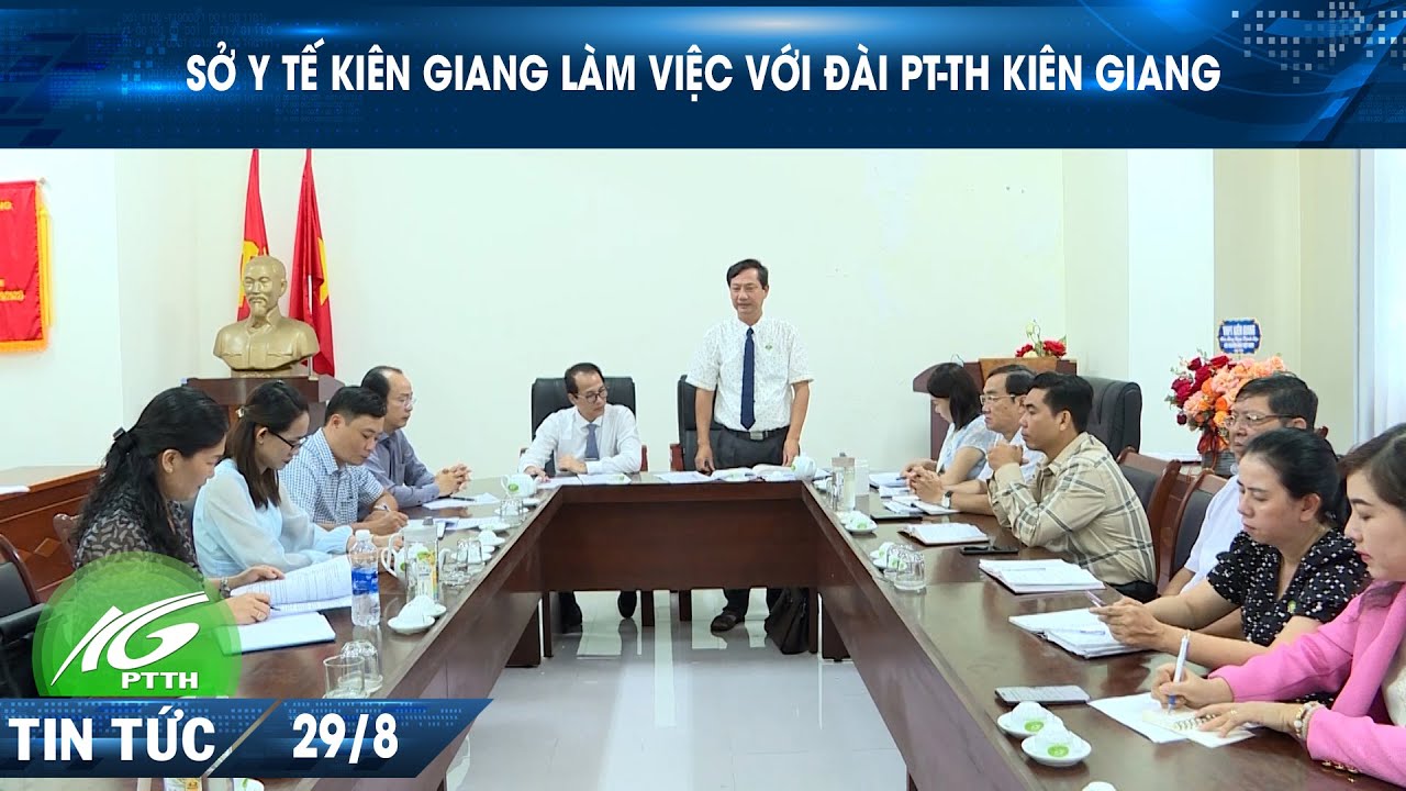 SỞ Y TẾ KIÊN GIANG LÀM VIỆC VỚI ĐÀI PT-TH KIÊN GIANG I THKG