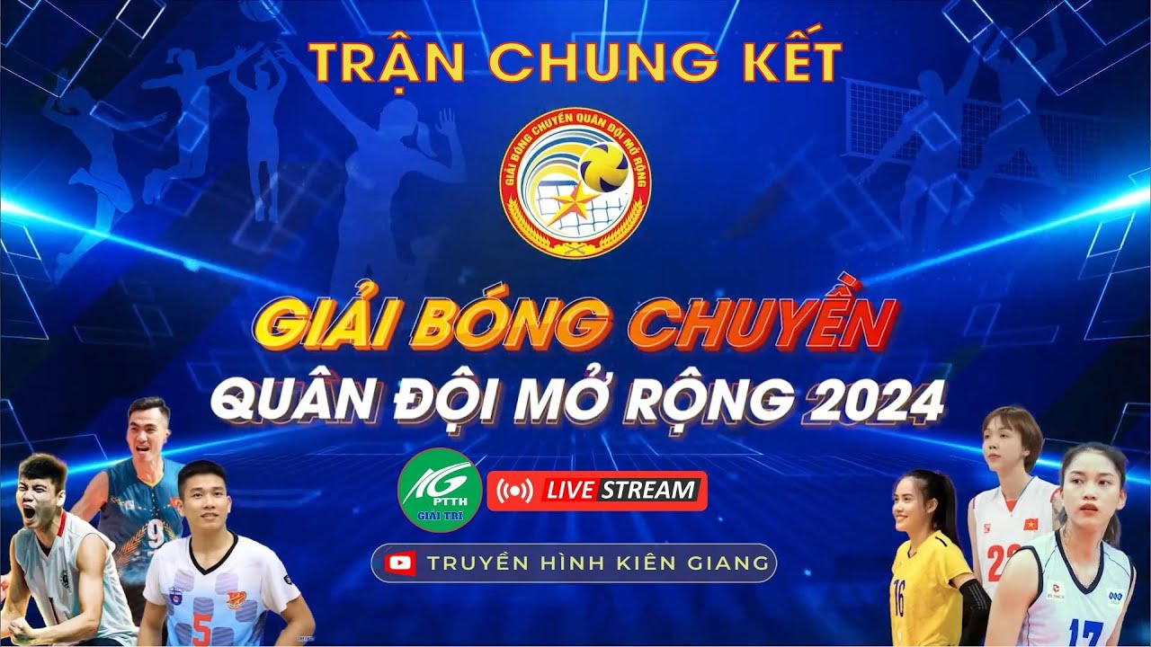 [🔴 LIVESTREAM ] Trận chung kết nam, trận chung kết nữ "Giải bóng chuyền quân đội mở rộng 2024"