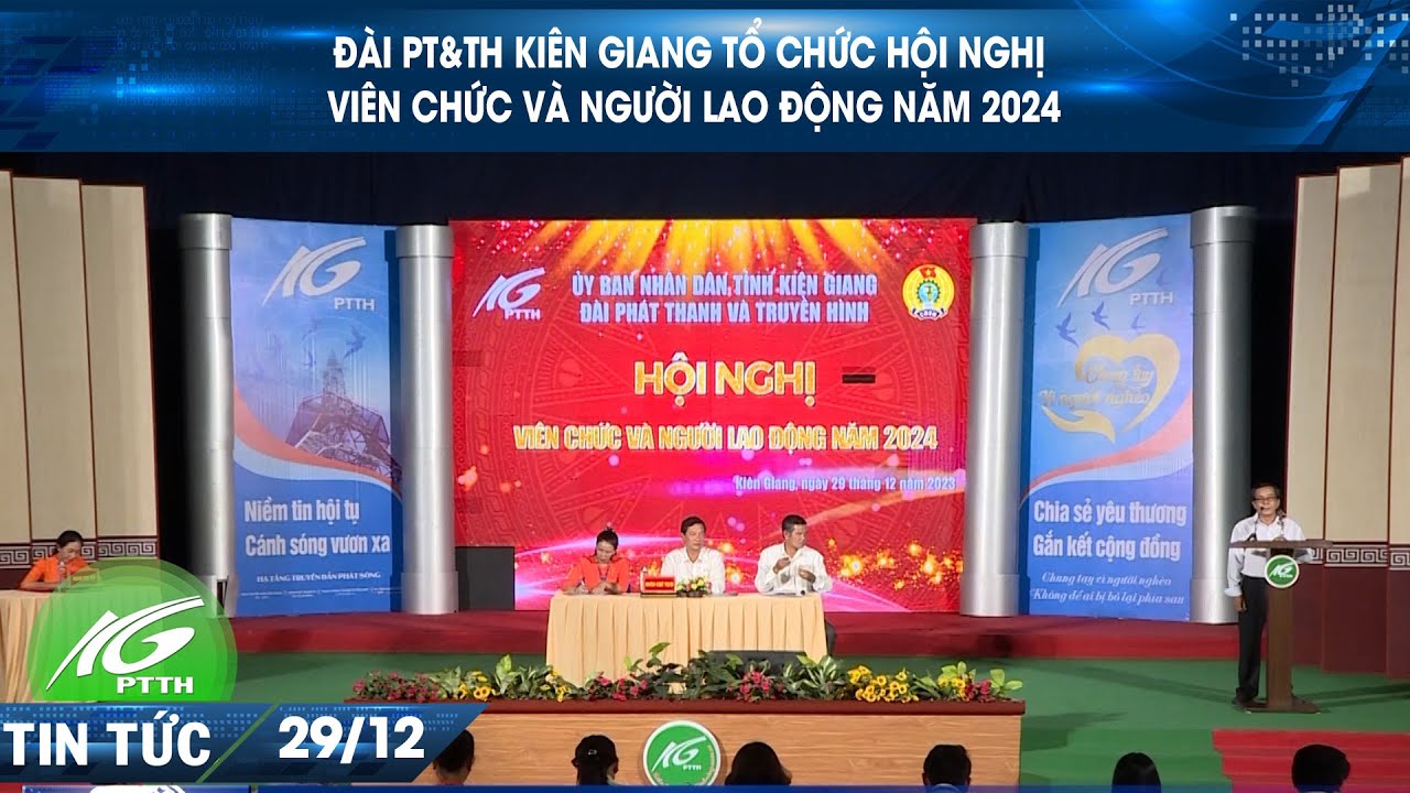 Đài PT&TH Kiên Giang tổ chức Hội nghị viên chức và người lao động năm 2024 I THKG