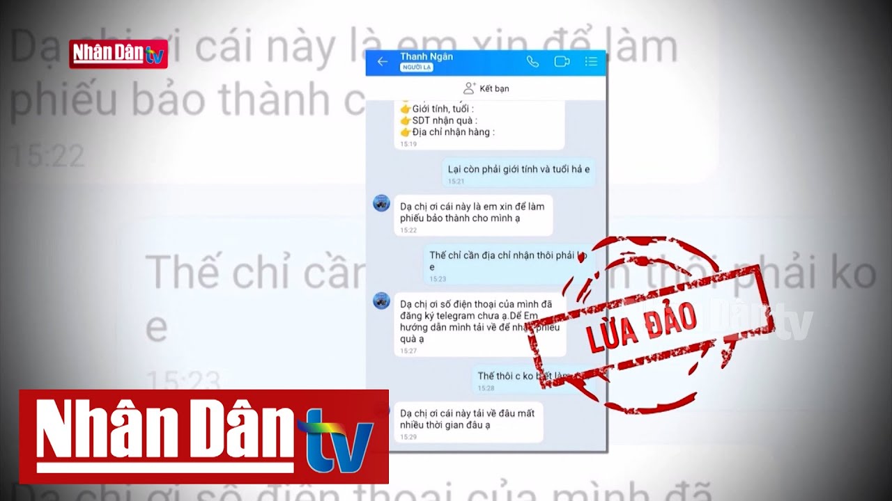 Cảnh báo thủ đoạn lừa tặng quà trên mạng xã hội | Tin ANTT - Đời sống - xã hội tối ngày 13-8