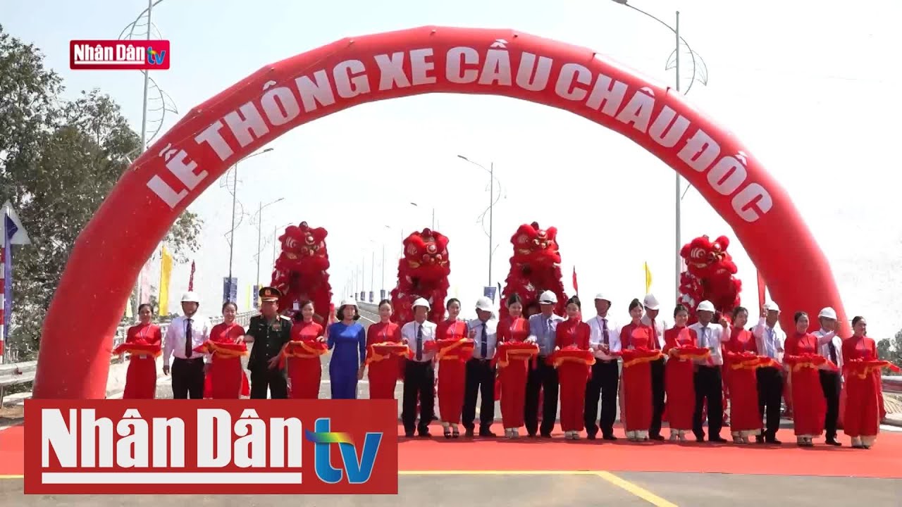 An Giang thông xe cầu Châu Đốc