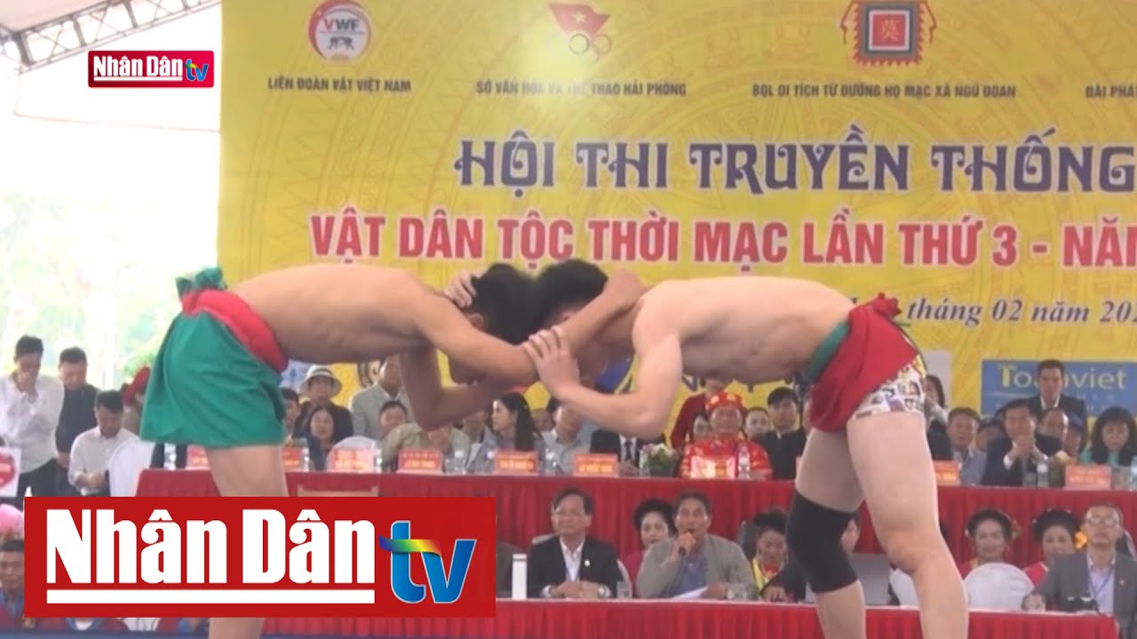 Khai hội truyền thống vật dân tộc thời Mạc | Tin Văn hóa - xã hội sáng 22-2