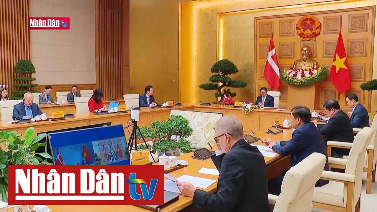 Thủ tướng hội đàm trực tuyến với Thủ tướng Đan Mạch Mette Frederiksen