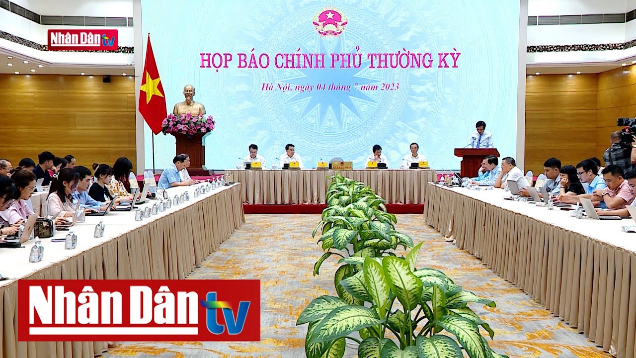 Họp báo Chính phủ thường kỳ tháng 6 | Tin Chính trị, Xã hội ngày 4/7