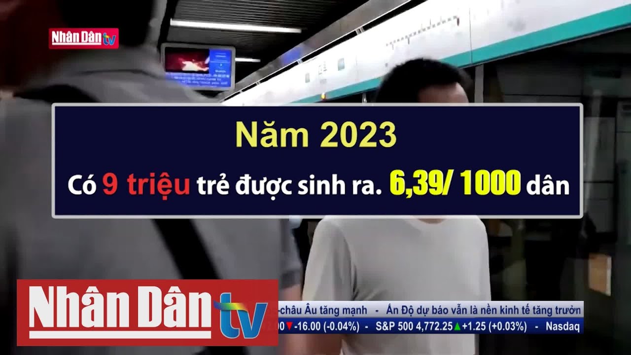 Dân số giảm gây lo ngại tăng trưởng dài hạn ở Trung Quốc | Kinh tế 24h