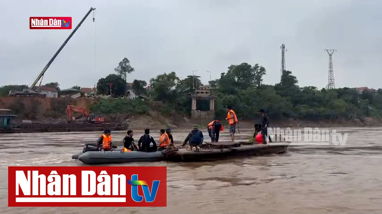 Lữ đoàn Đặc công Hải quân 126 tham gia tìm kiếm nạn nhân cầu Phong Châu | Tin AN SINH - XÃ HỘI