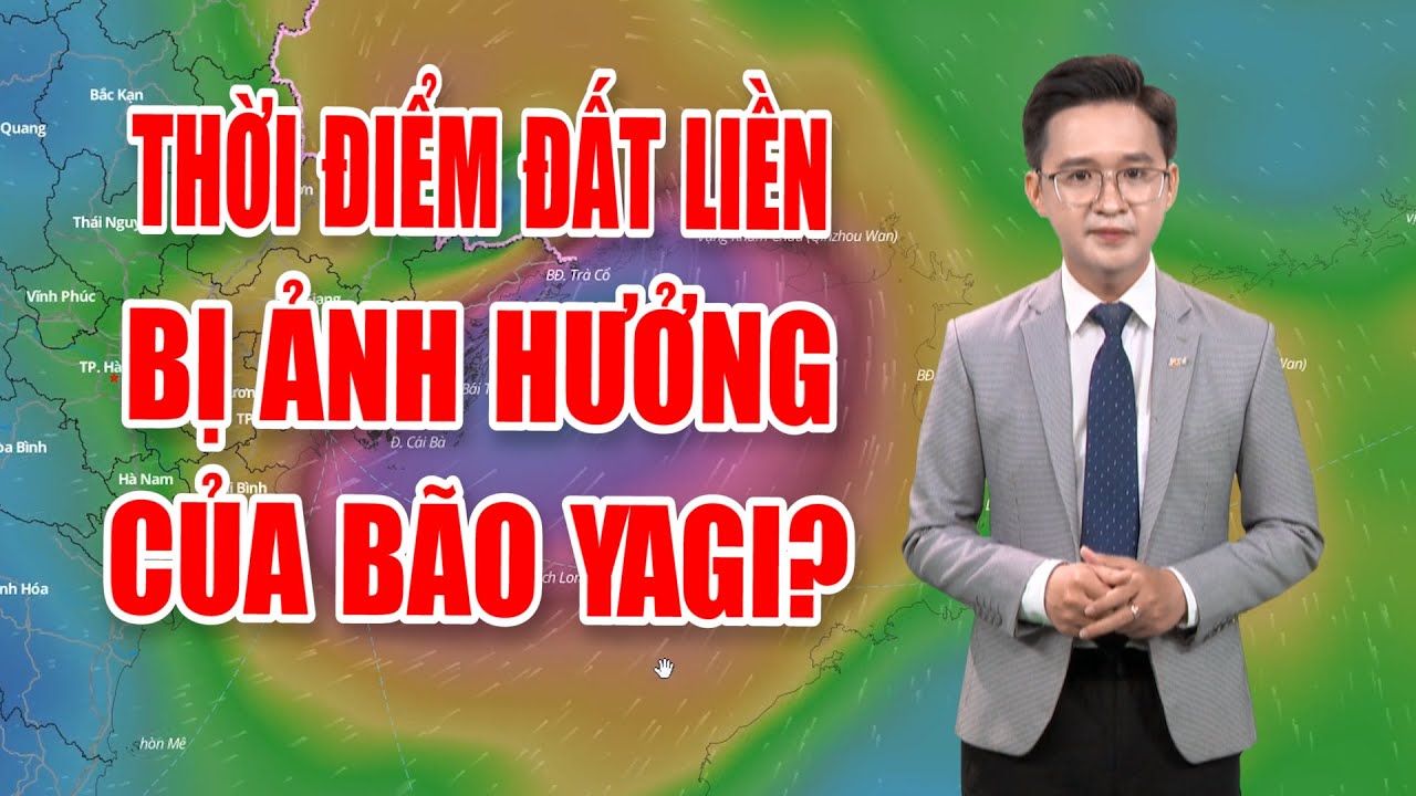 Bản tin thời tiết 05/9: Thời điểm đất liền bị ảnh hưởng của bão YAGI?|Thời tiết Quảng Ngãi ngày mai?