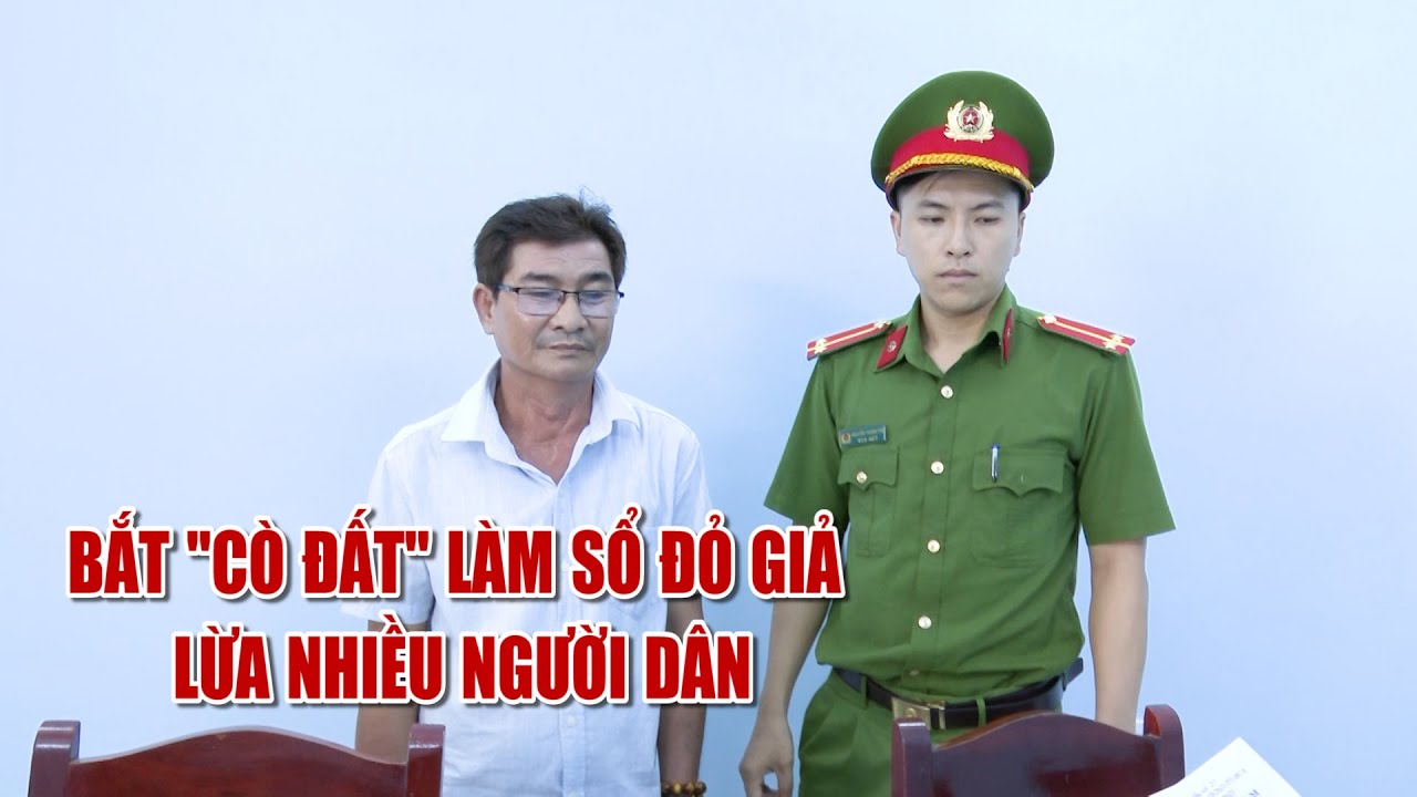 Quảng Ngãi: Bắt "cò đất" làm sổ đỏ giả lừa nhiều người dân | PTQ