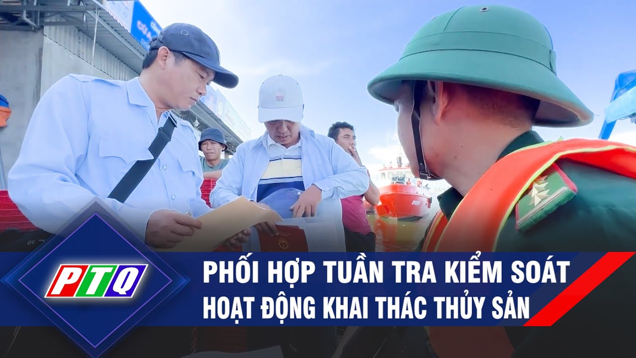 Quảng Ngãi: Phối hợp tuần tra kiểm soát hoạt động khai thác thủy sản | PTQ