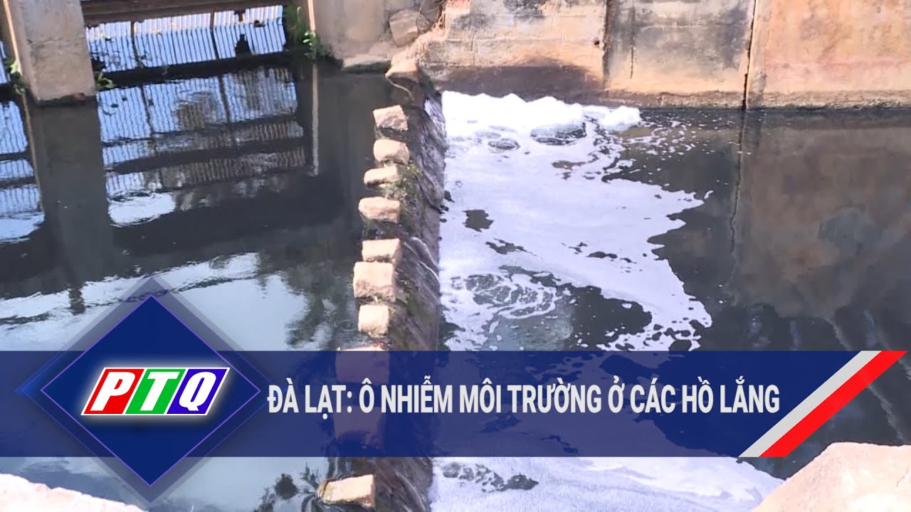 Đà Lạt: Ô nhiễm môi trường ở các hồ lắng   | PTQ