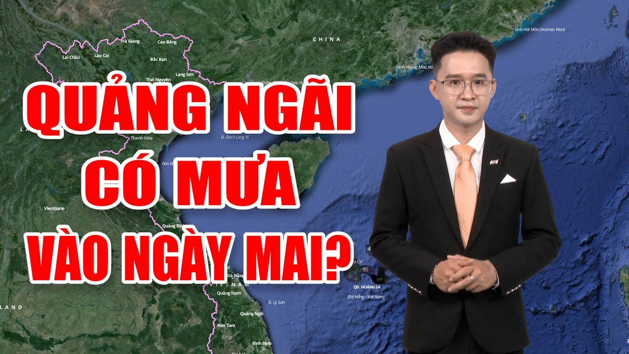 Bản tin thời tiết 01/3:  Quảng Ngãi có mưa vào ngày mai? | Cảnh báo mưa dông, gió mạnh trên biển.