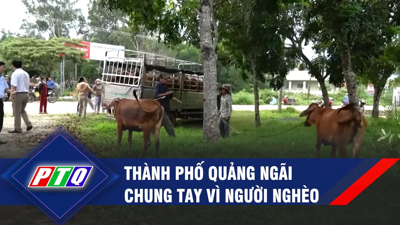 Thành phố Quảng Ngãi chung tay vì người nghèo | PTQ