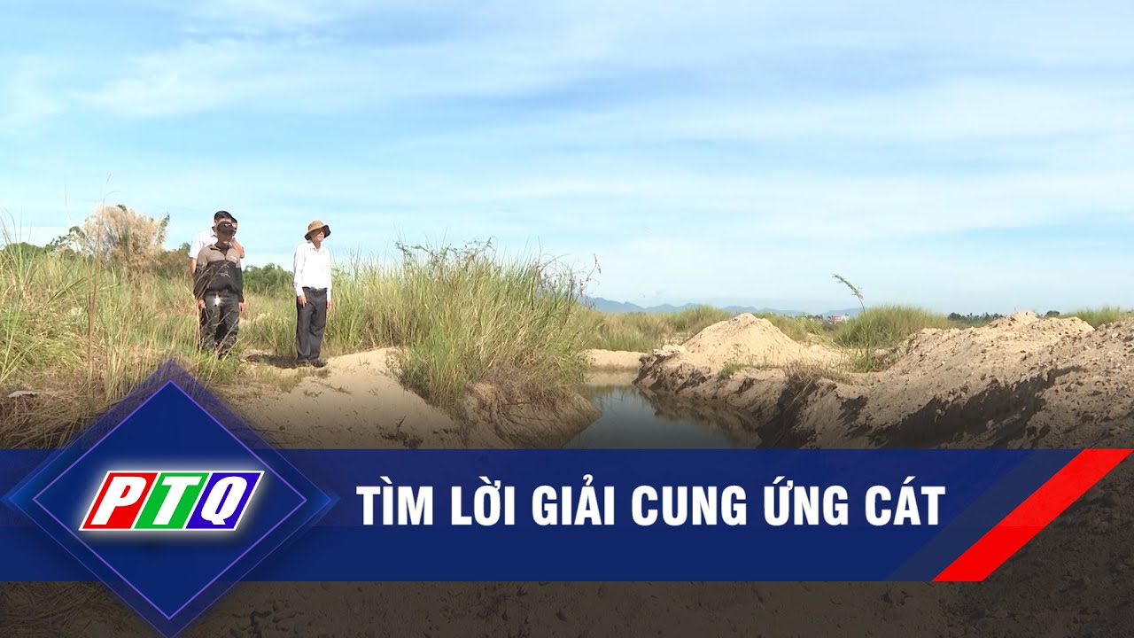 Tìm lời giải cung ứng cát |  PTQ