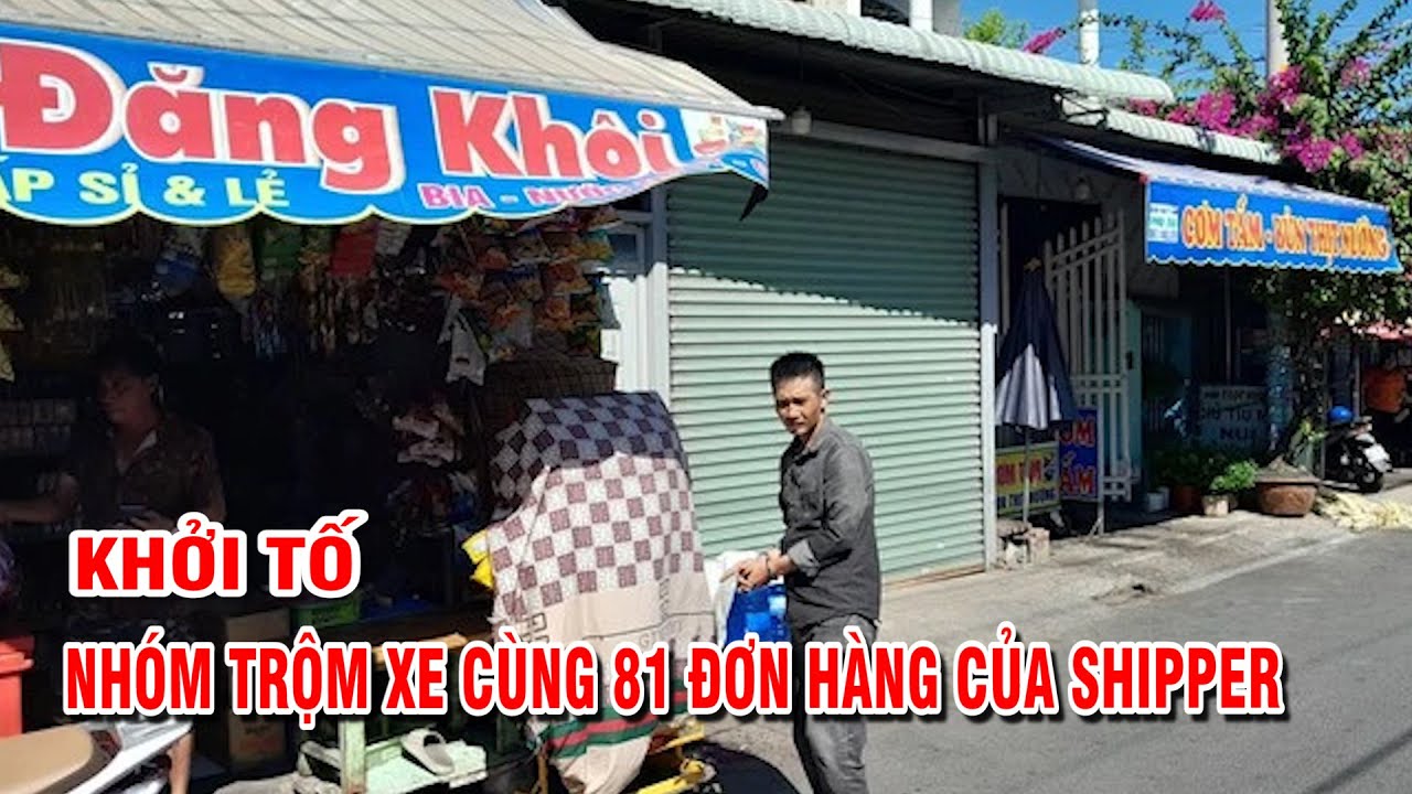 Khởi tố nhóm trộm xe cùng 81 đơn hàng của shipper ở TP. Thủ Đức | PTQ