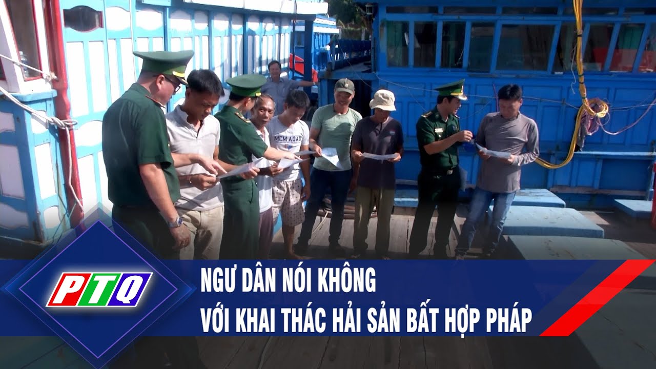 Ngư dân nói không với khai thác hải sản bất hợp pháp | PTQ