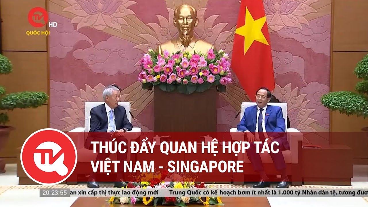 Thúc đẩy quan hệ hợp tác Việt Nam - Singapore | Truyền hình Quốc hội Việt Nam