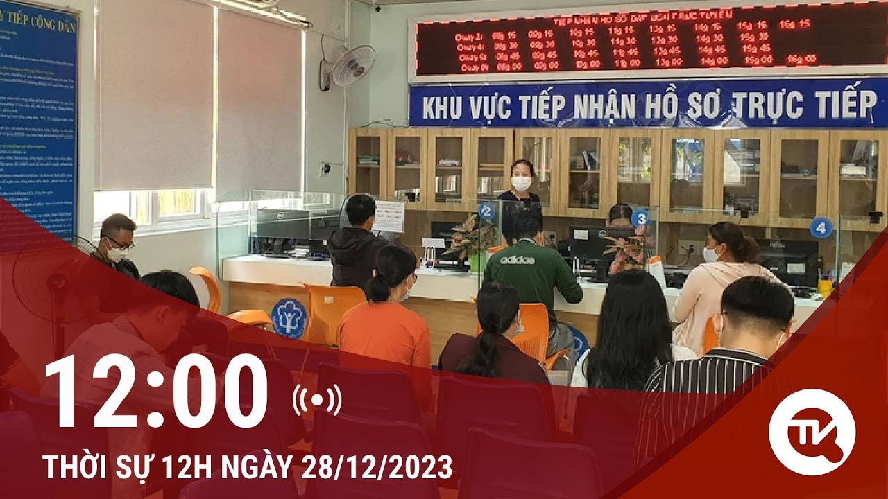 Thời sự trưa 28/12: Rủi ro khi người dân ồ ạt rút bảo hiểm xã hội 1 lần