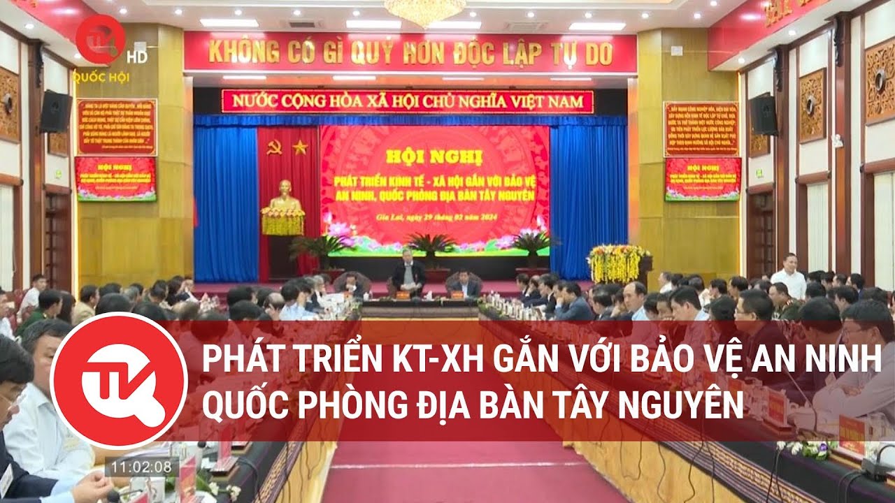 Phát triển KT-XH gắn với bảo vệ an ninh quốc phòng địa bàn Tây Nguyên| Truyền hình Quốc hội Việt Nam