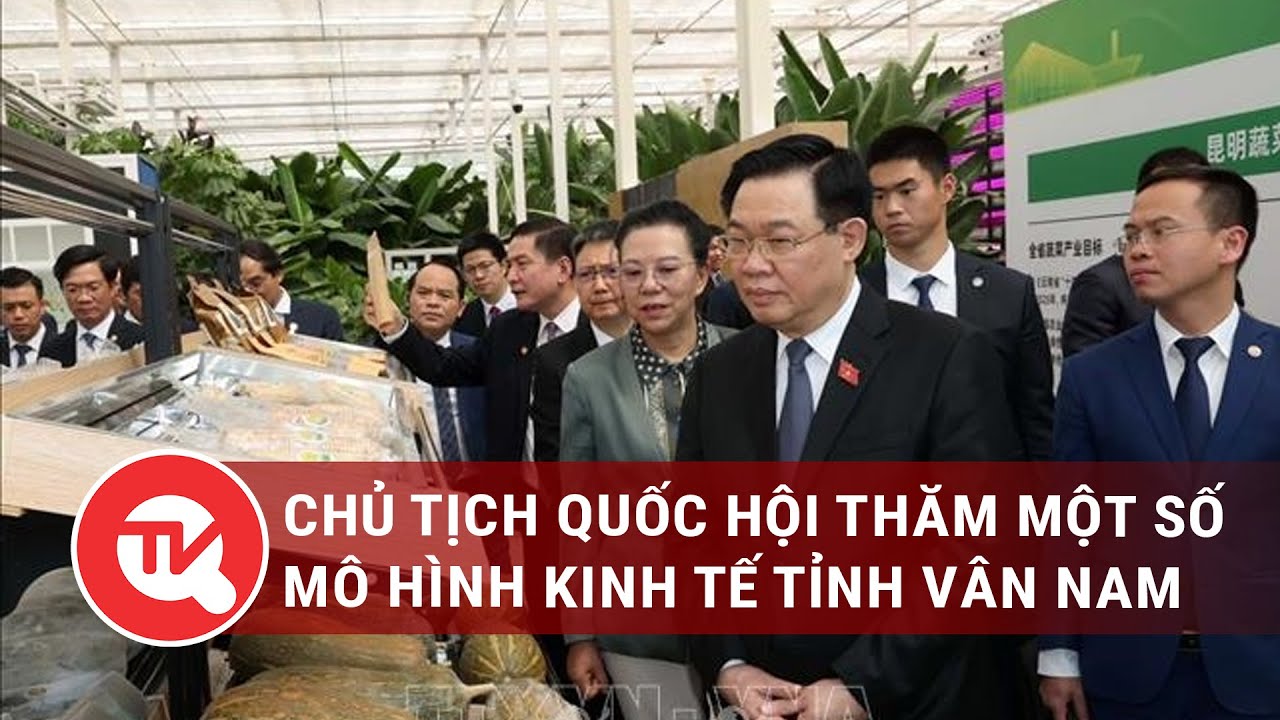 Chủ tịch Quốc hội thăm một số mô hình kinh tế tỉnh Vân Nam | Truyền hình Quốc hội Việt Nam