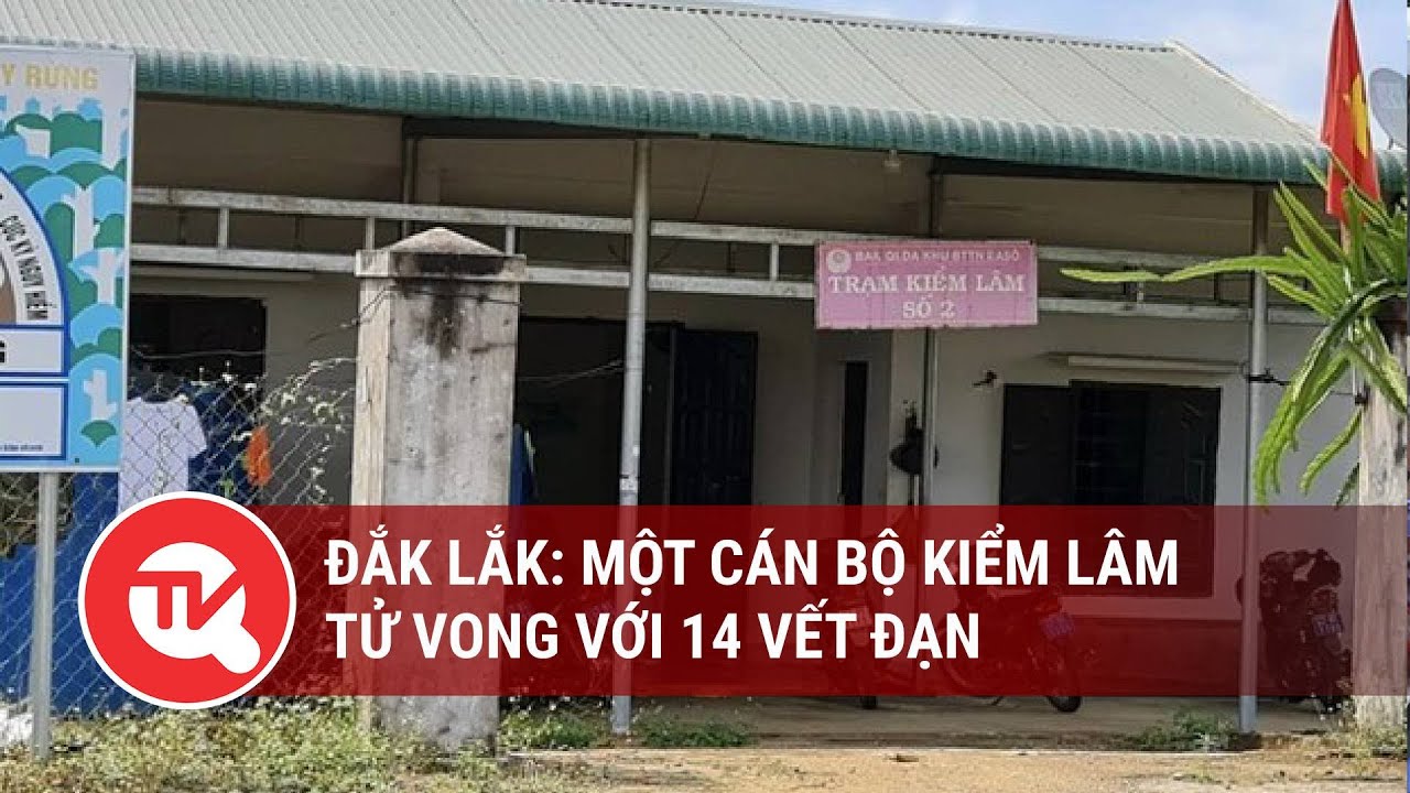 Đắk Lắk: Một cán bộ kiểm lâm tử vong với 14 vết đạn | Truyền hình Quốc hội Việt Nam