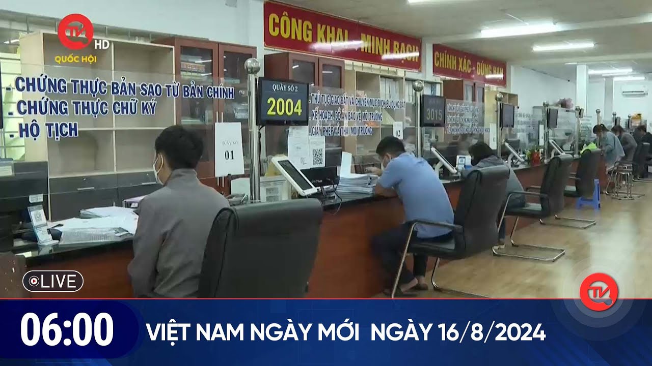 Việt Nam ngày mới ngày 16/8: Người dân tranh nhau chuyển hồ sơ mục đích sử dụng đất