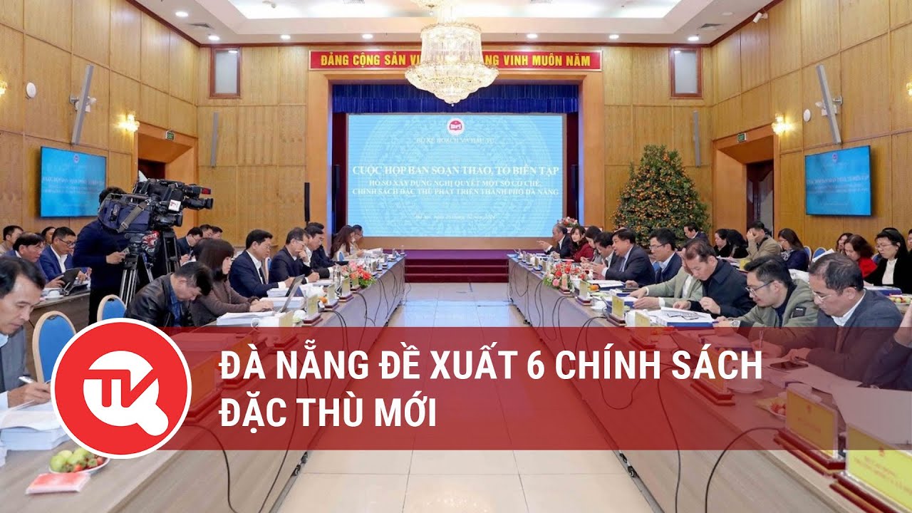 Đà Nẵng đề xuất 6 chính sách đặc thù mới | Truyền hình Quốc hội Việt Nam