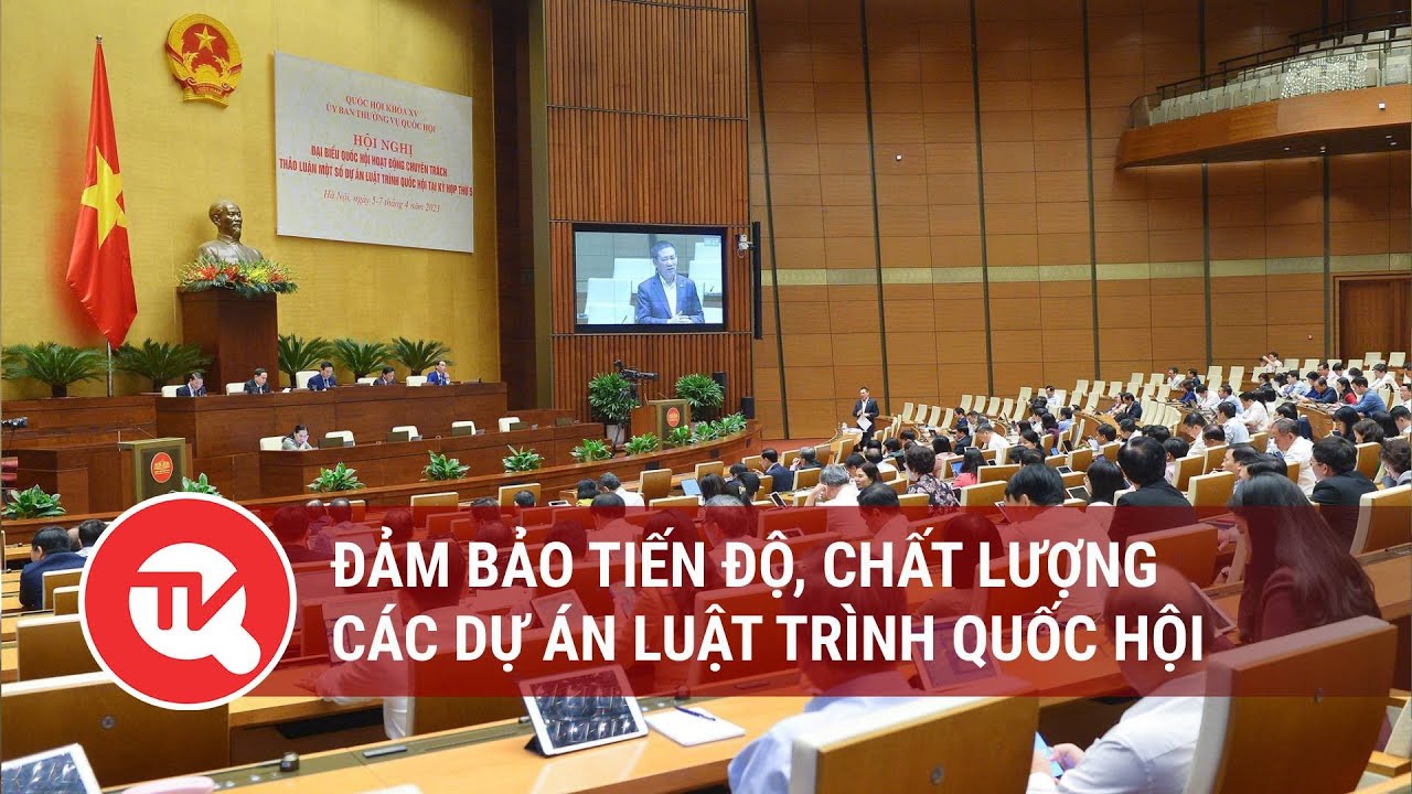 Đảm bảo tiến độ, chất lượng các dự án luật trình Quốc hội | Truyền hình Quốc hội Việt Nam