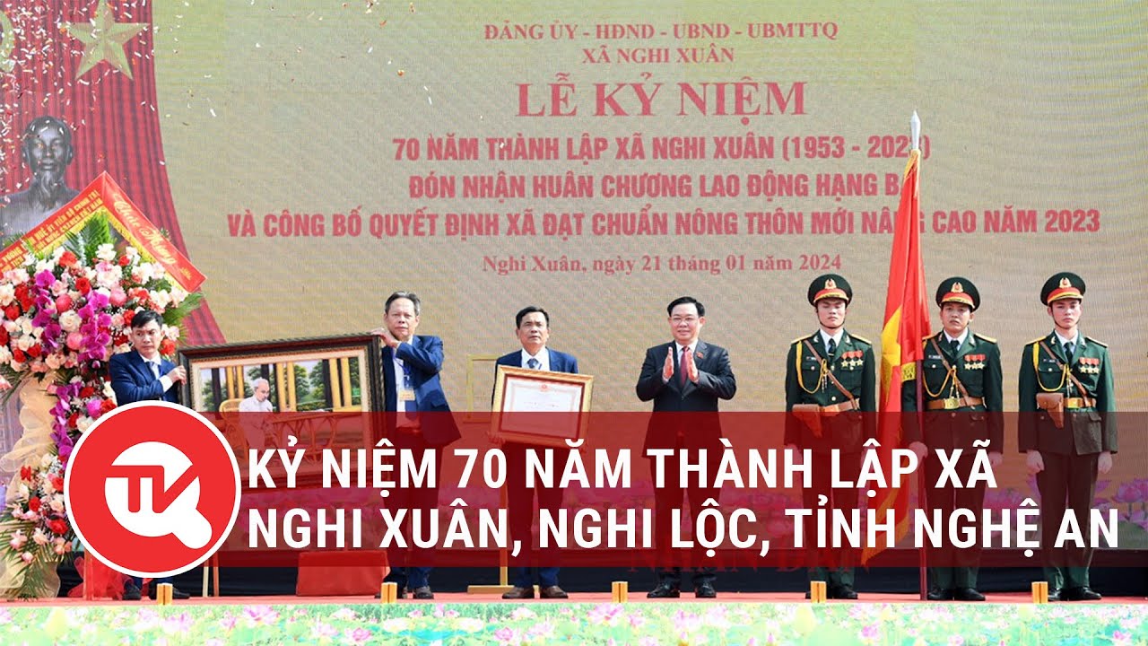 Kỷ niệm 70 năm thành lập xã Nghi Xuân, huyện Nghi Lộc, tỉnh Nghệ An