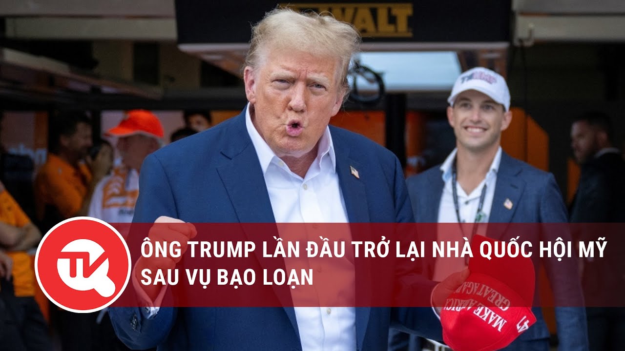 Ông Trump lần đầu trở lại nhà quốc hội Mỹ sau vụ bạo loạn | Truyền hình Quốc hội Việt Nam