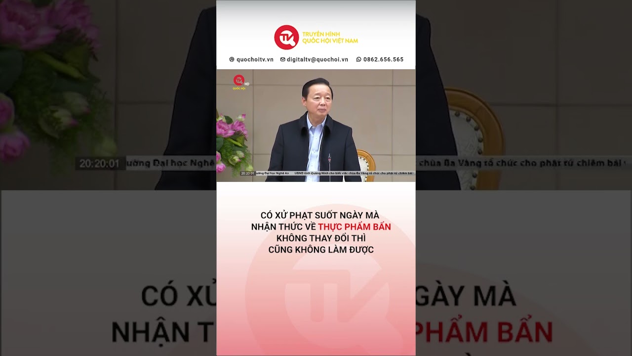 Có Xử phạt suốt ngày mà nhận thức về thực phẩm bẩn không thay đổi thì cũng không làm được