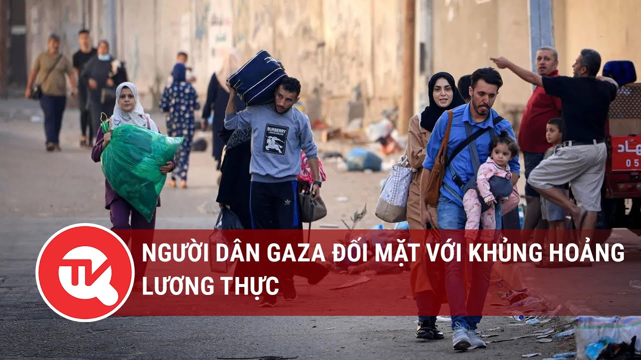 Người dân Gaza đối mặt với khủng hoảng lương thực | Truyền hình Quốc hội Việt Nam