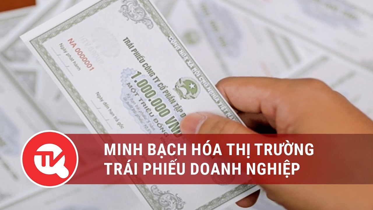 Minh bạch hóa thị trường trái phiếu doanh nghiệp | Truyền hình Quốc hội Việt Nam