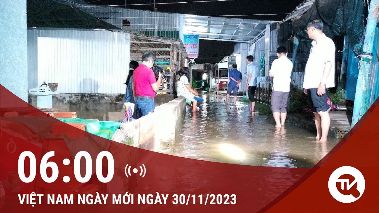 Việt Nam ngày mới 30/11: Bạc Liêu: Triều cường dâng cao ảnh hưởng đời sống của hàng trăm hộ dân