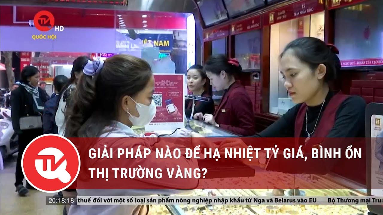 Giải pháp nào để hạ nhiệt tỷ giá, bình ổn thị trường vàng? | Truyền hình Quốc hội Việt Nam