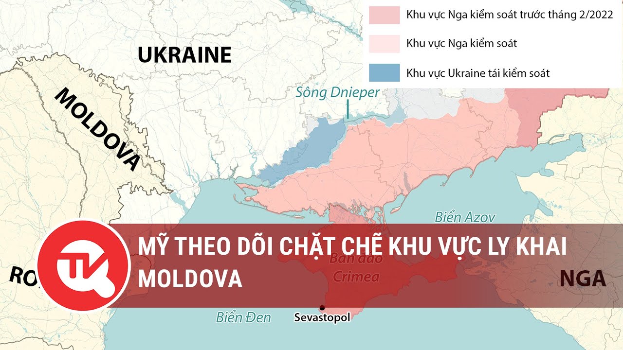 Mỹ theo dõi chặt chẽ khu vực ly khai Moldova | Truyền hình Quốc hội Việt Nam