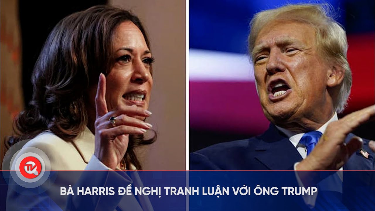 Bà Harris đề nghị tranh luận với ông Trump | Truyền hình Quốc hội Việt Nam