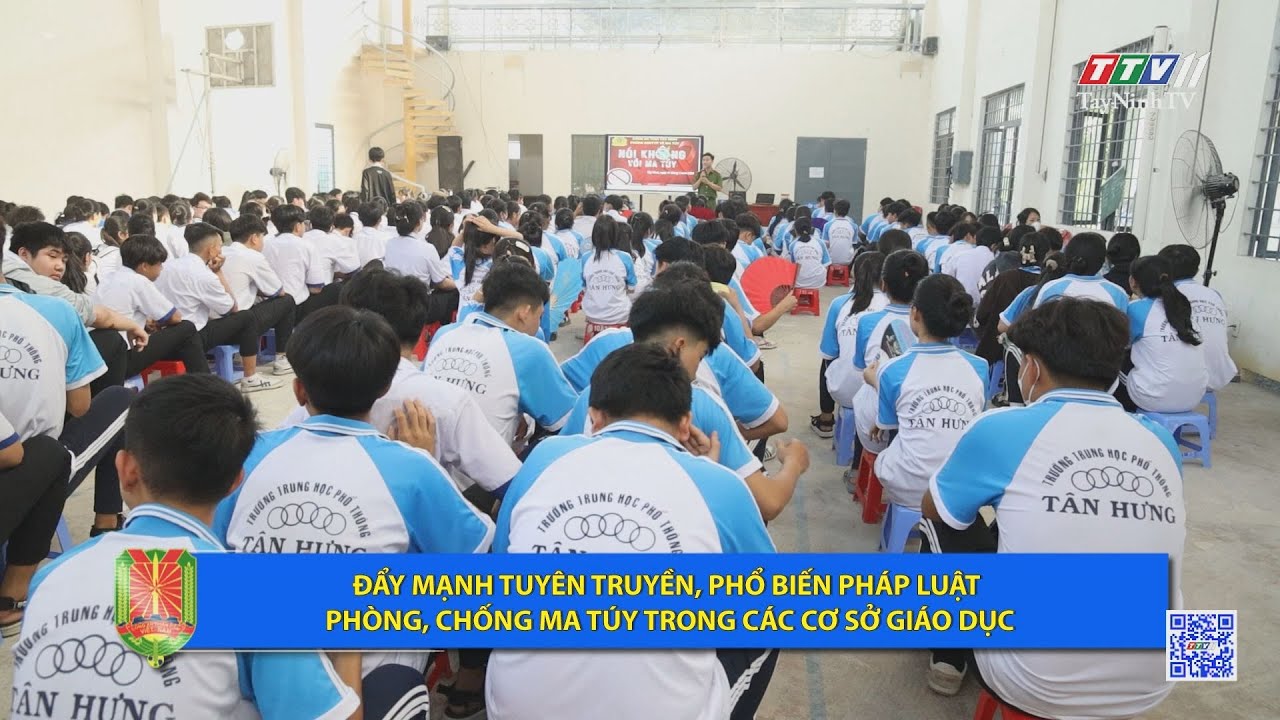 Đẩy mạnh tuyên truyền, phổ biến pháp luật phòng, chống m.a t.ú.y | AN NINH TÂY NINH | TayNinhTV