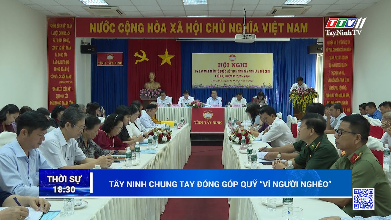 Tây Ninh chung tay đóng góp Quỹ “Vì người nghèo” | TayNinhTV