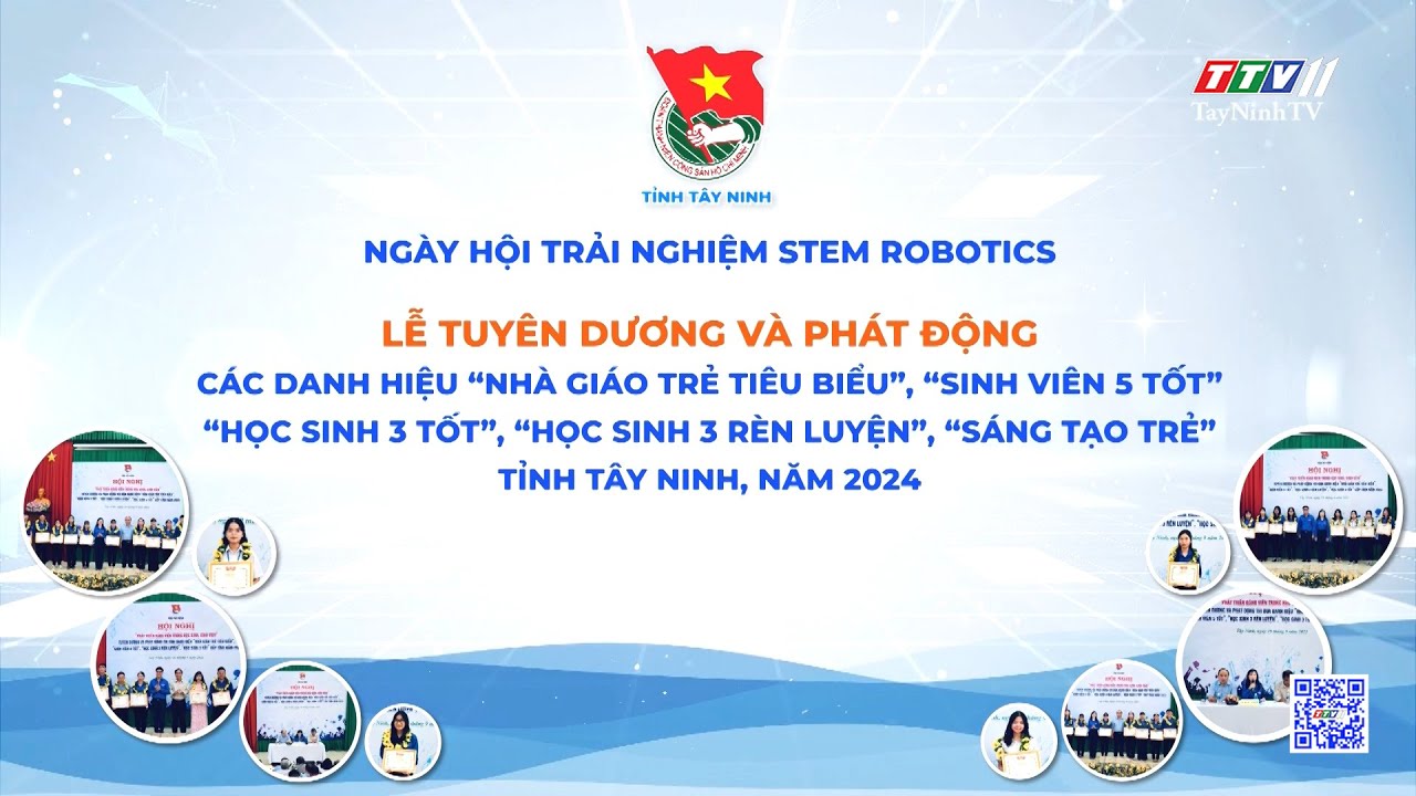 Trailer Ngày hội trải nghiệm Stem Robotics | 07g30 ngày 17-9-2024 | TayNinhTV