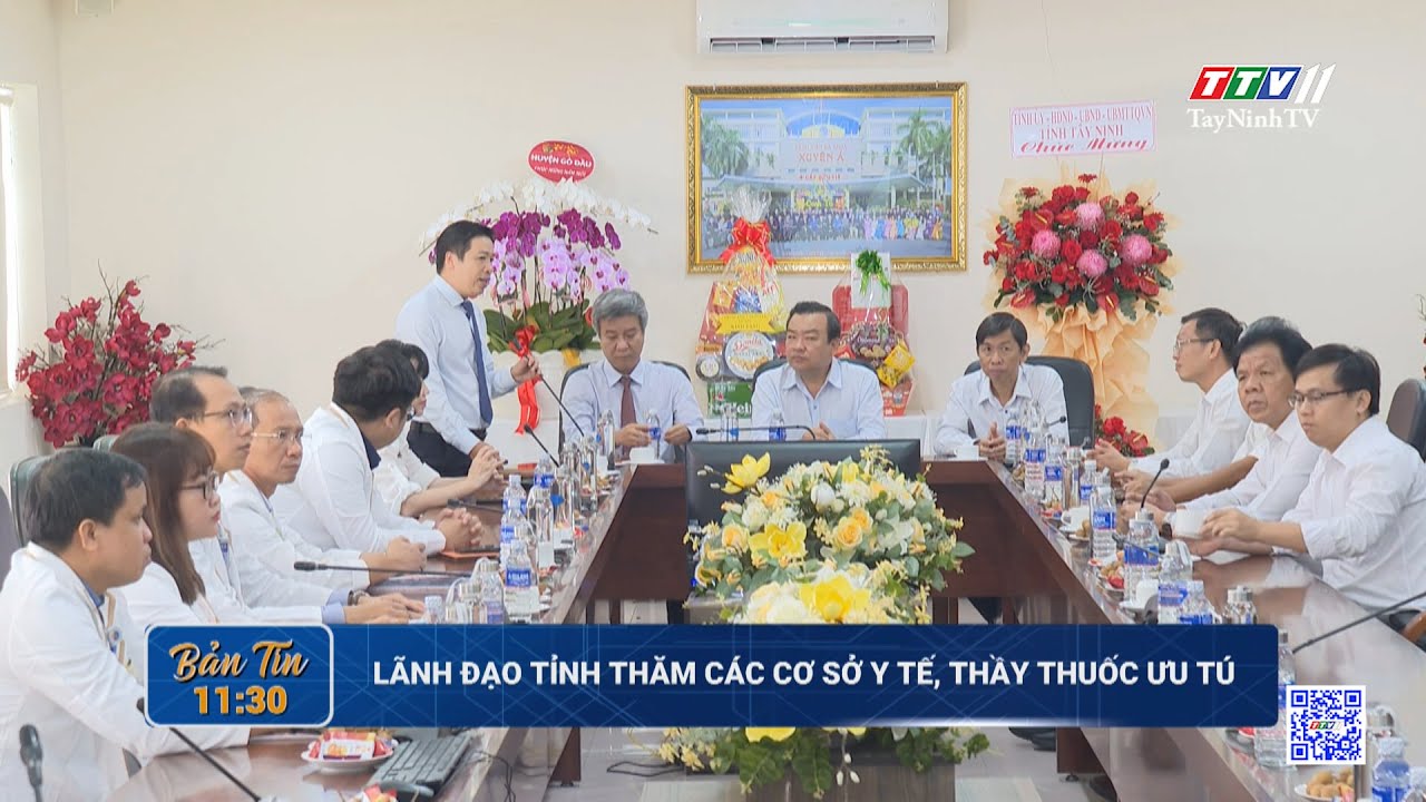 Lãnh đạo tỉnh thăm các cơ sở y tế, thầy thuốc ưu tú | TayNinhTV