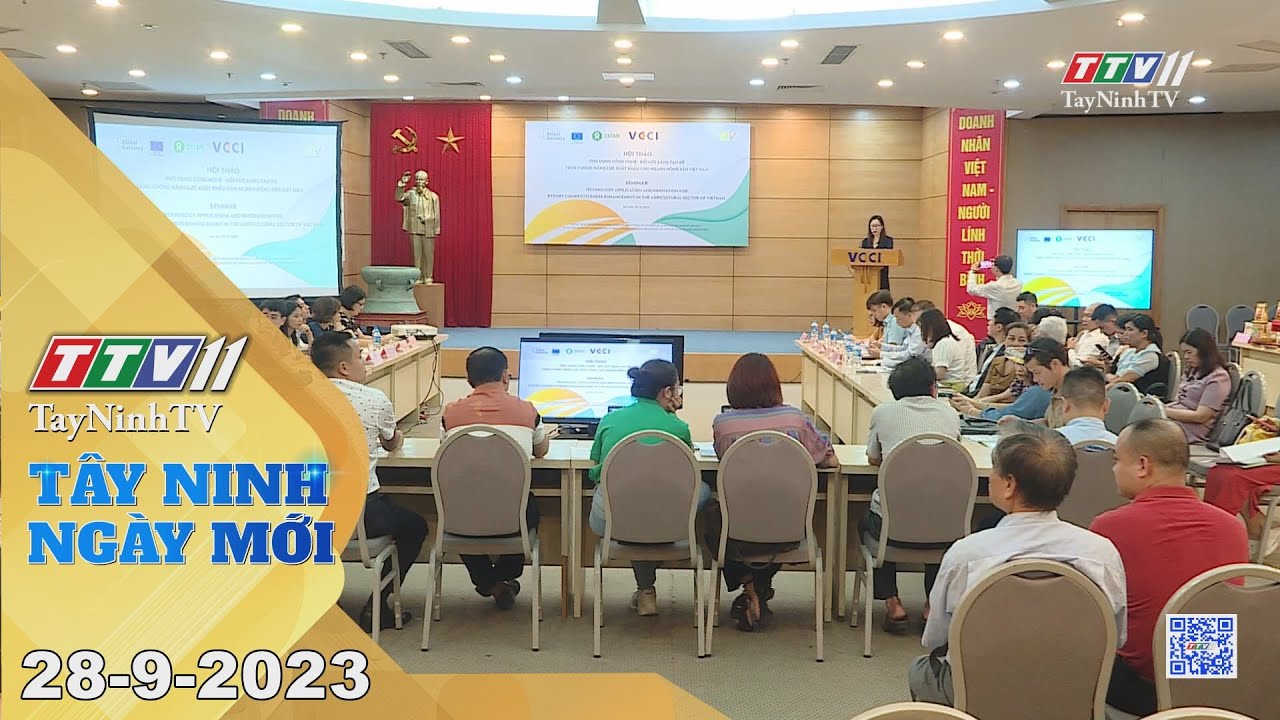 🛑Tây Ninh ngày mới 28-9-2023 | Tin tức hôm nay | TayNinhTV