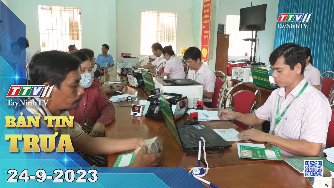 🛑Bản tin trưa 24-9-2023 | Tin tức hôm nay | TayNinhTV